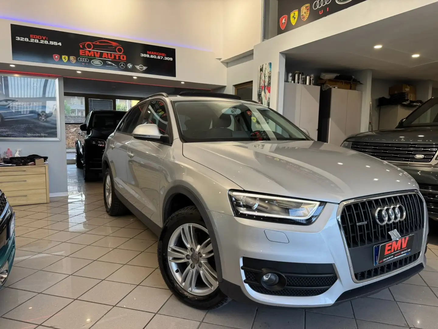 Audi Q3 2.0 TDI S Line Edition Argento - 1