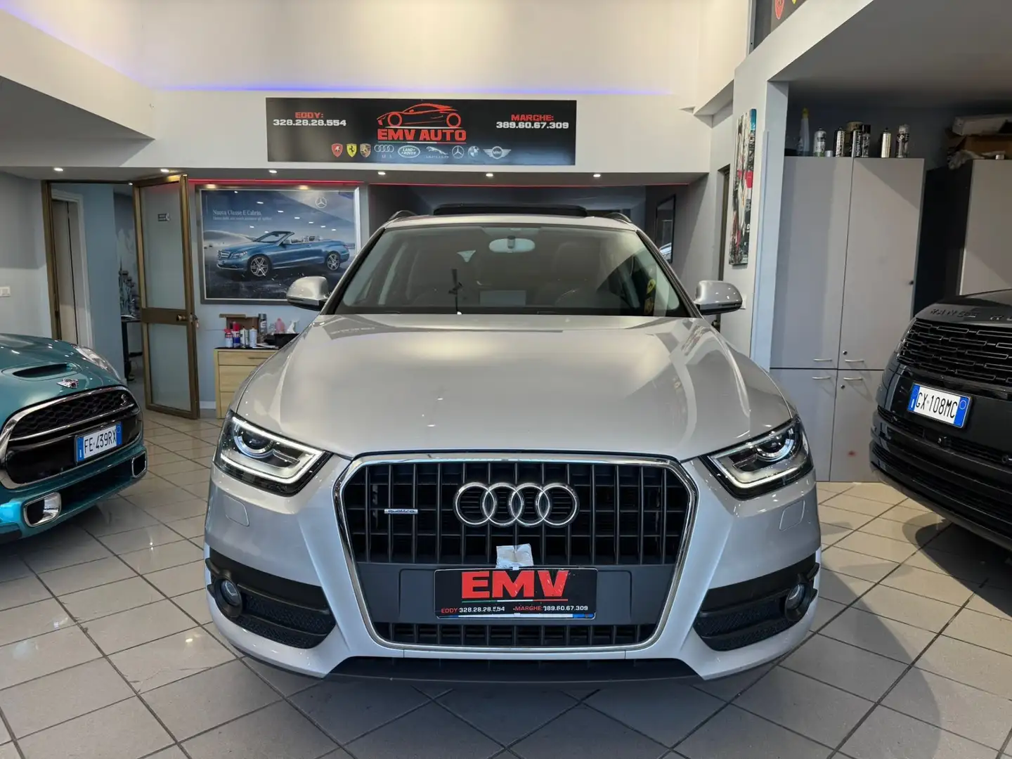 Audi Q3 2.0 TDI S Line Edition Argento - 2