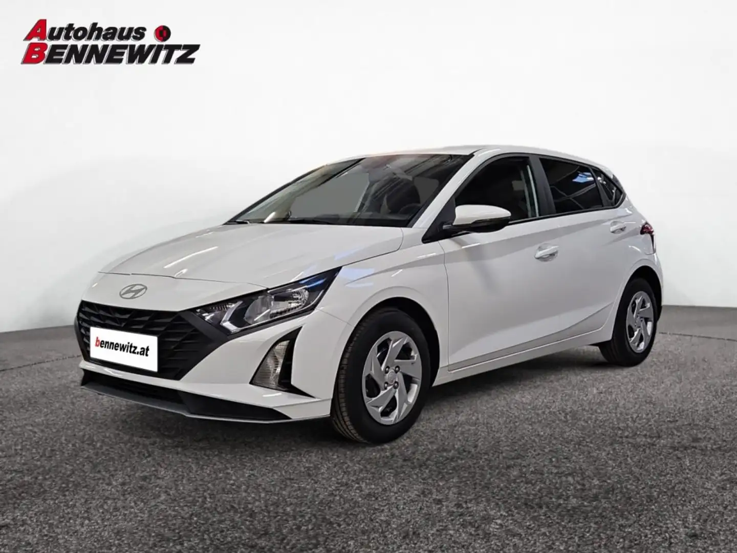 Hyundai i20 1,2 MPI GO Weiß - 1