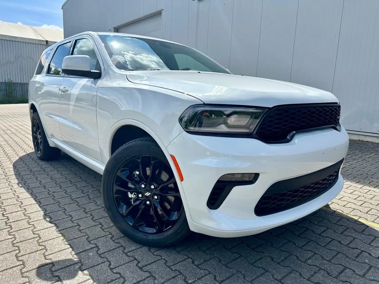 Dodge Durango 3,6 4x4 7 Sitzer Leder Facelift LPG GAS Weiß - 1