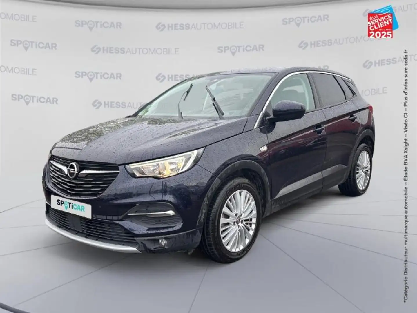 Opel Grandland X 1.2 Turbo 130ch Innovation BVA Bleu - 1