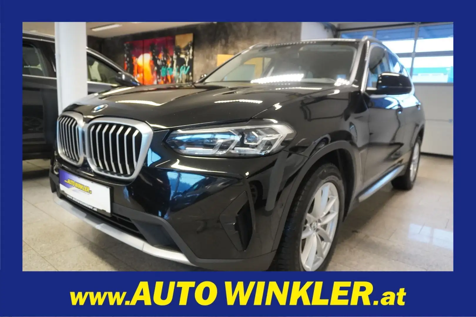 BMW X3 xDrive30d 48V Aut. MY23/Virtual/Leder/Navi/LED Schwarz - 1
