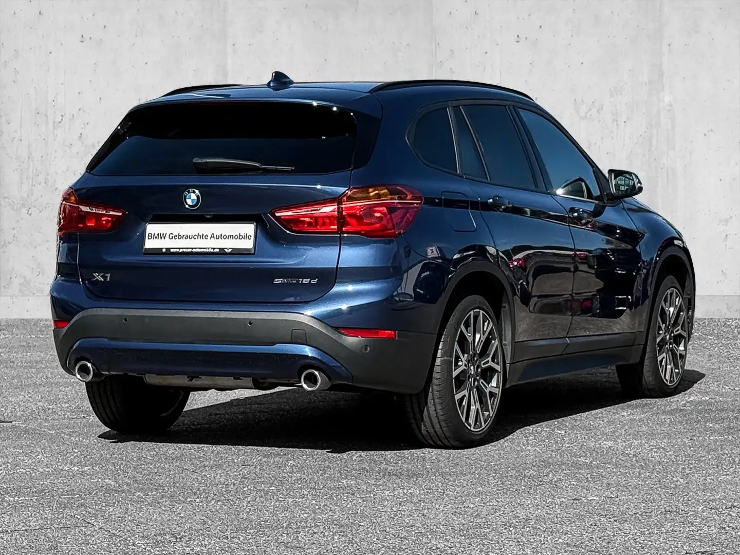 BMW X1 sDrive18d PA+HiFi+DAB+SHZ+NAVI+RFK+HuD+UVM. Blu/Azzurro - 2