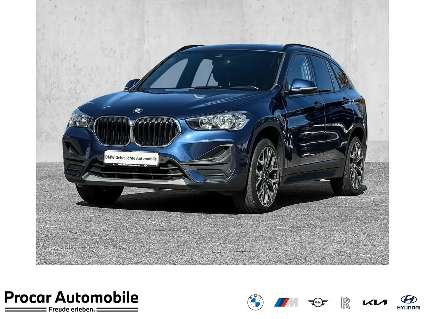 BMW X1 sDrive18d PA+HiFi+DAB+SHZ+NAVI+RFK+HuD+UVM. Blu/Azzurro - 1