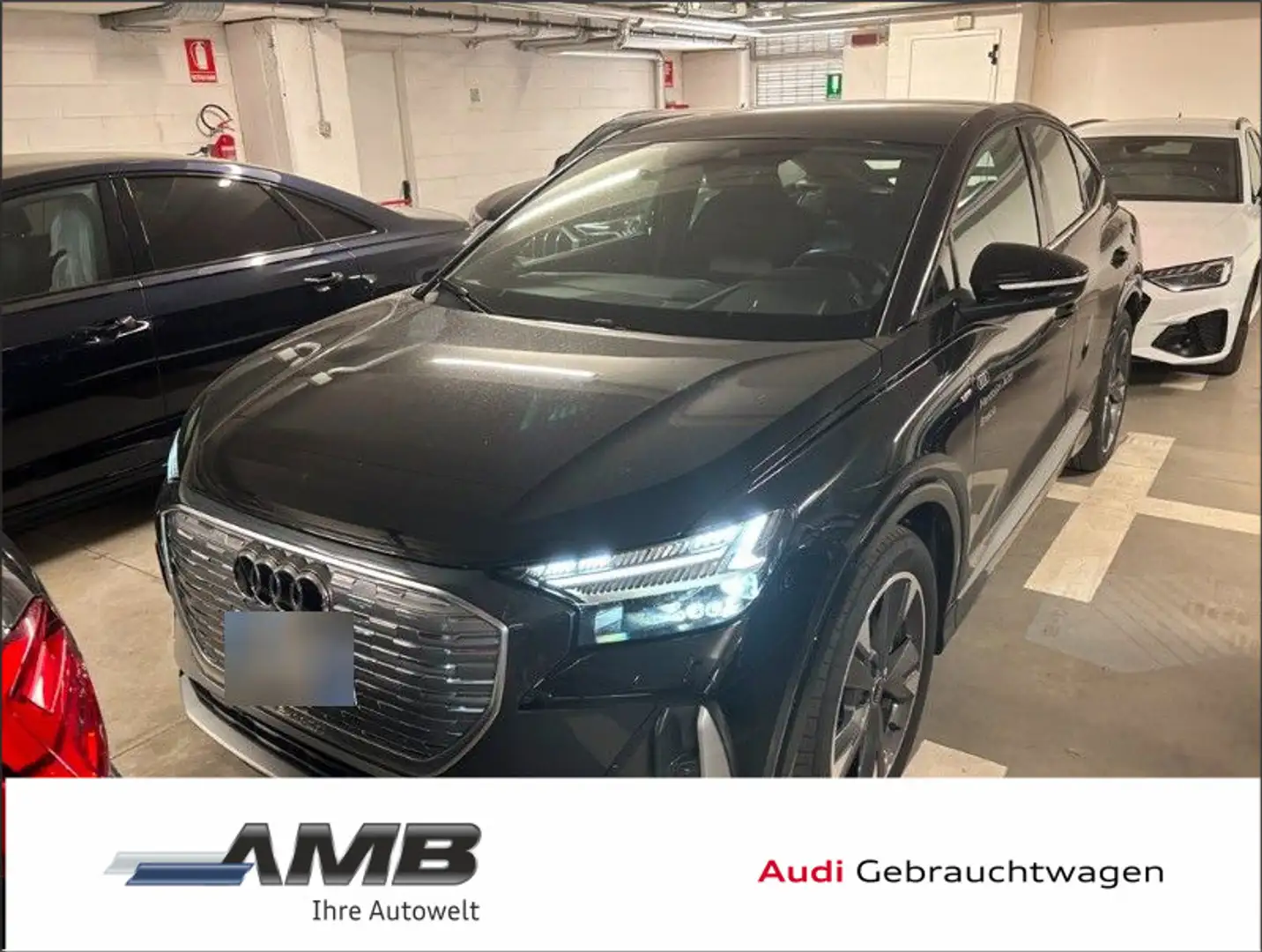 Audi Q4 e-tron S line 45 qu. AHK/Matrix/RFK Schwarz - 1