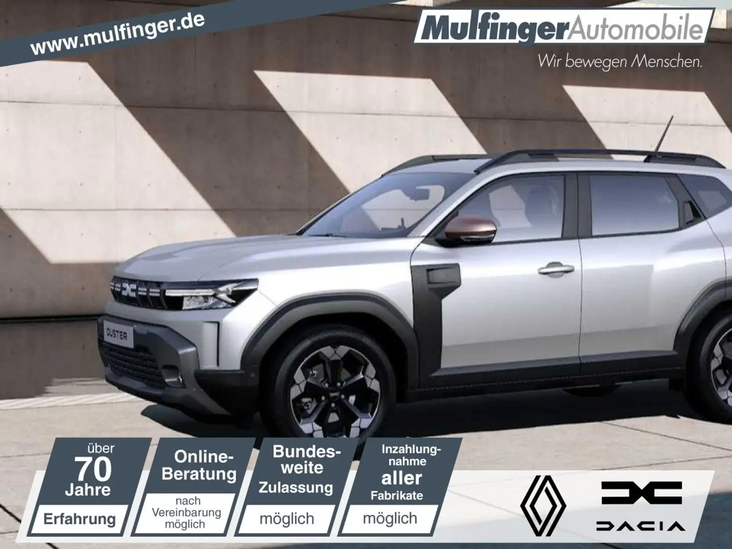 Dacia Duster Extreme+ hybrid 155 SHZ NAVI KAMERA Klima Beige - 1