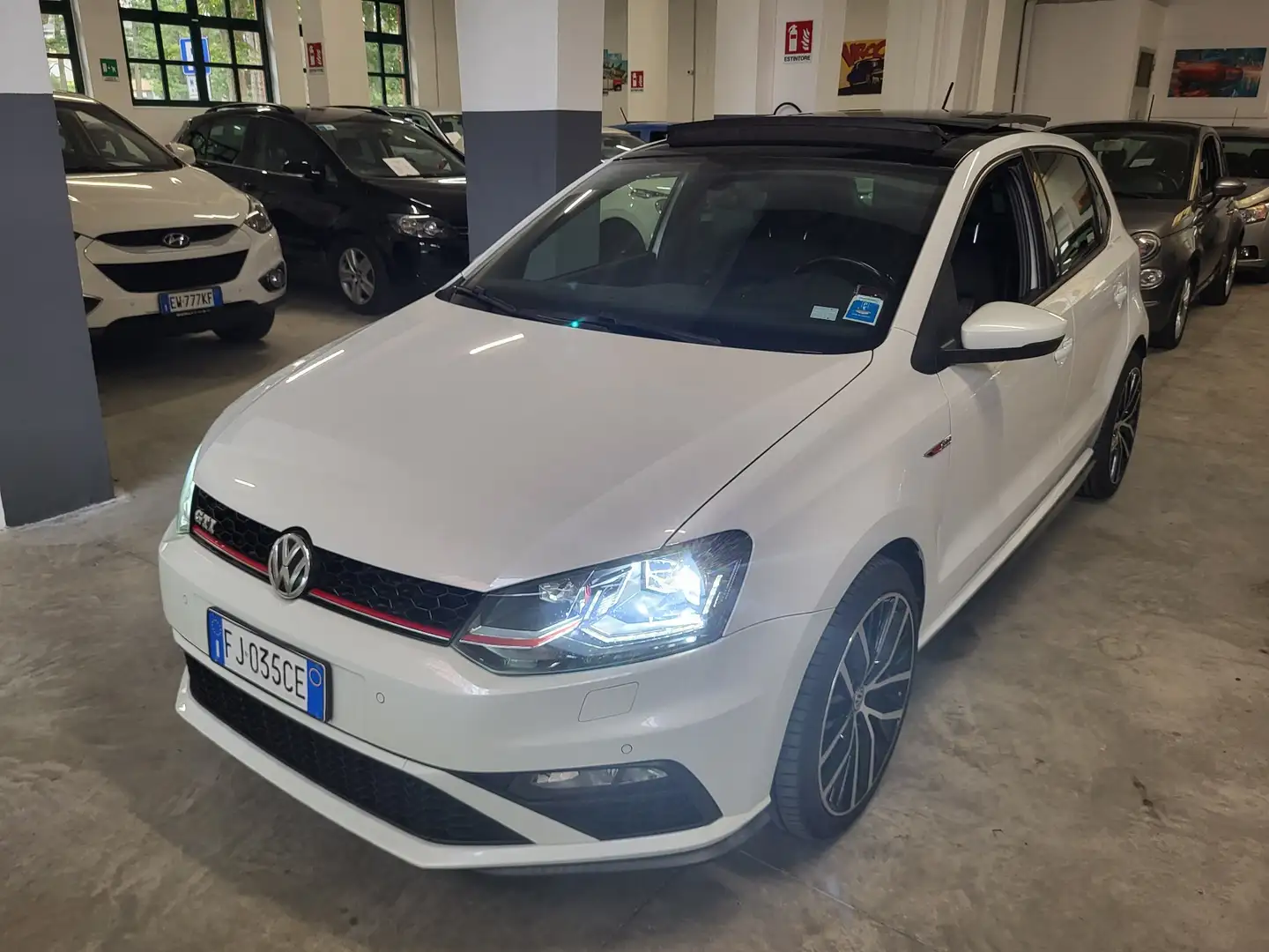 Volkswagen Polo GTI 5p 1.8 bm dsg PREZZO REALE!! UNICO PROPRIETARIO!! Weiß - 1