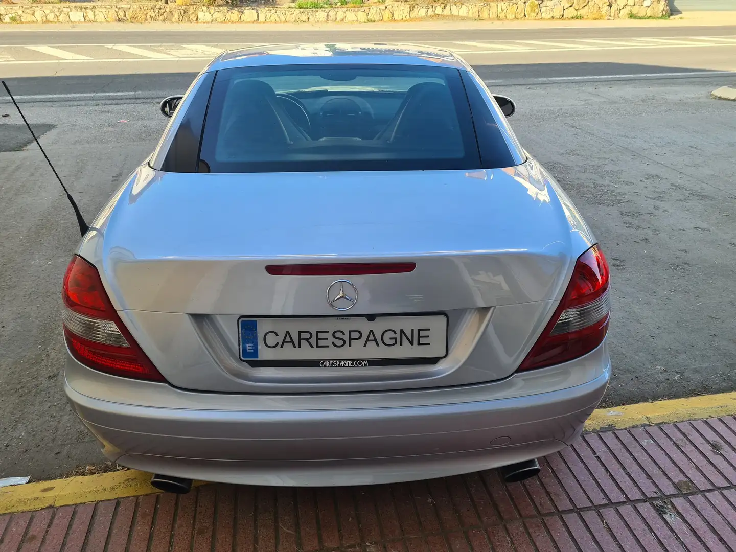 Mercedes-Benz SLK 200 Cabriolet Zilver - 2