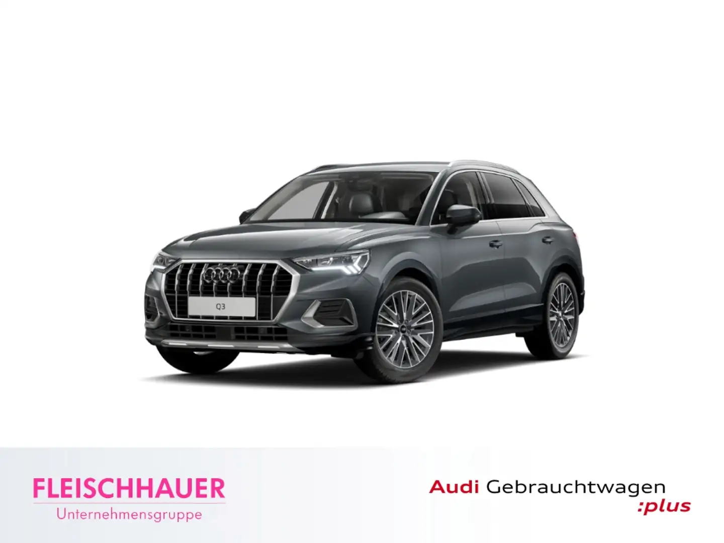 Audi Q3 35 TFSI advanced 1.5 LED+Navi+AHK+Sound+Leder+ACC+ Grau - 1