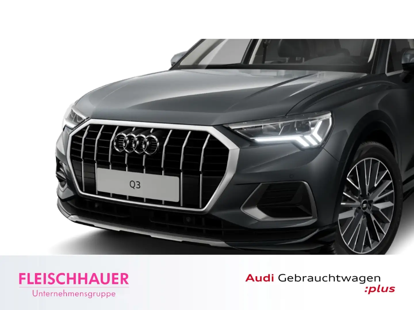 Audi Q3 35 TFSI advanced 1.5 LED+Navi+AHK+Sound+Leder+ACC+ Grau - 2