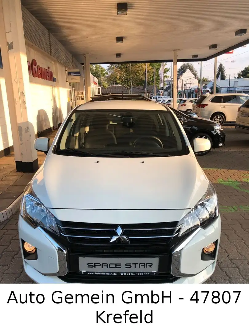 Mitsubishi Space Star Select 1.2 5-Gang mit Klima, Zentral Weiß - 2
