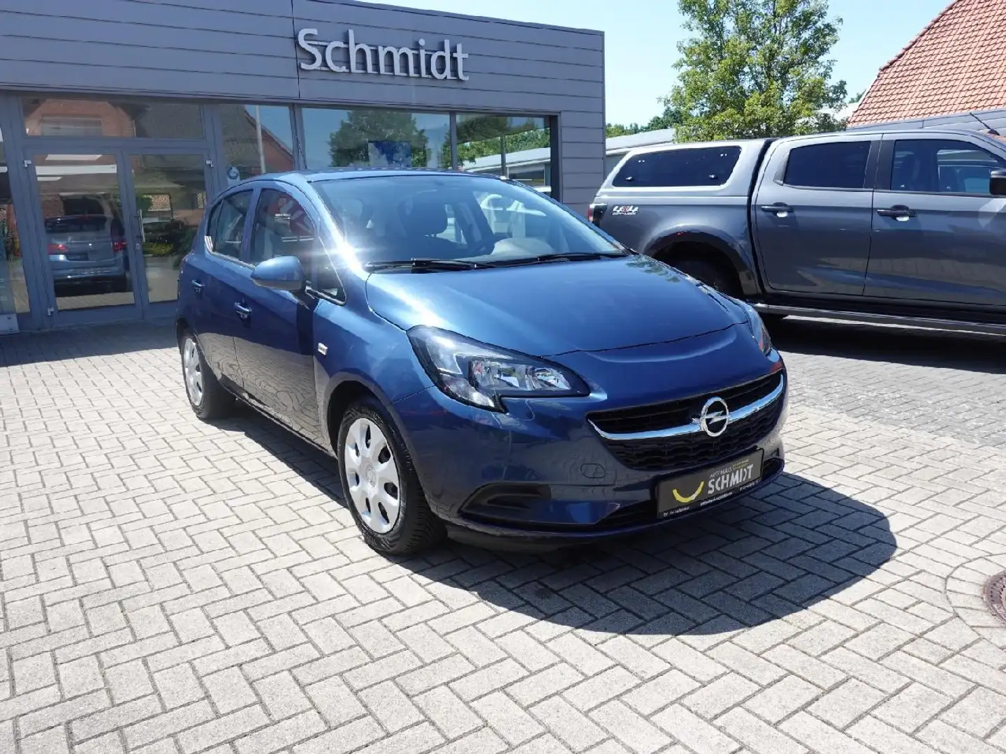 Opel Corsa Corsa E Edition 1,4 Automatik Blau - 2
