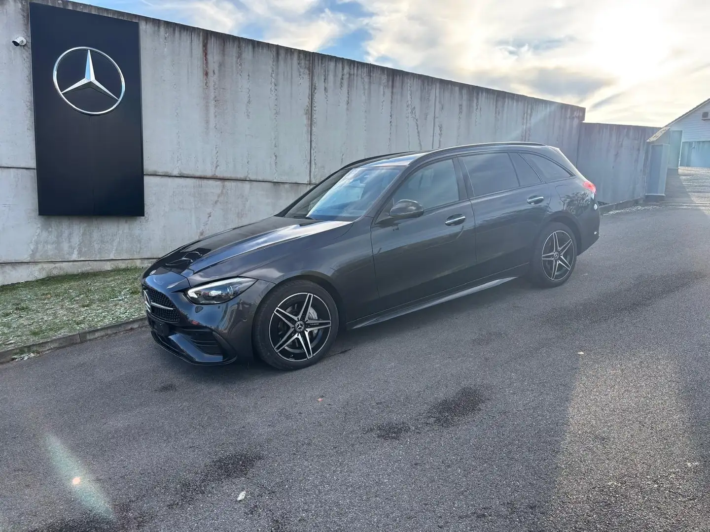 Mercedes-Benz C 300 C Break 300 e PHEV AMG Line (230 kW) Gris - 1