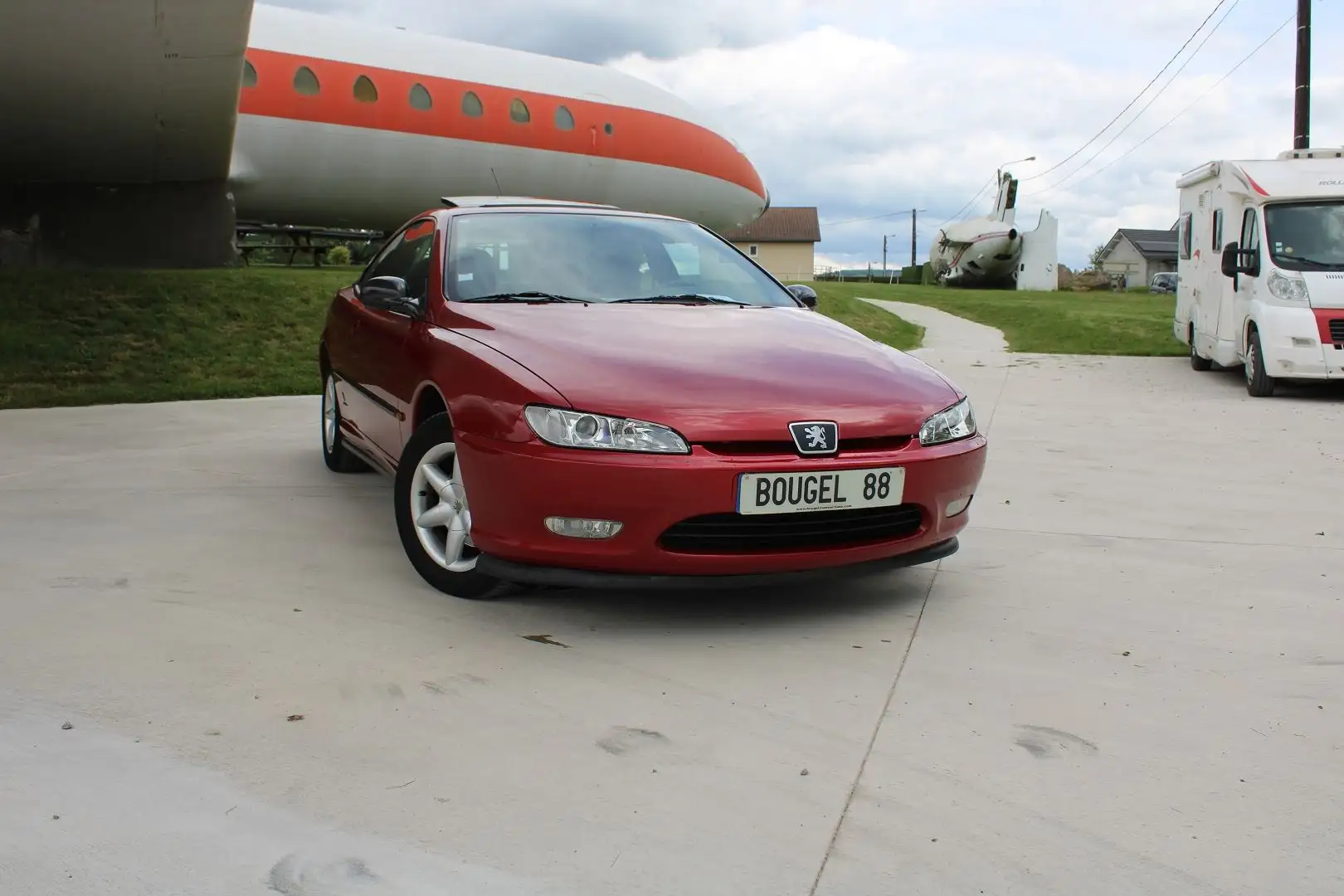 Peugeot 406 2L 16V 135 CV CLIM AUDIO SATELITTE TOIT OUVRANT JA 15 ROUE DE SECOURS 1ERE MAIN Rot - 1
