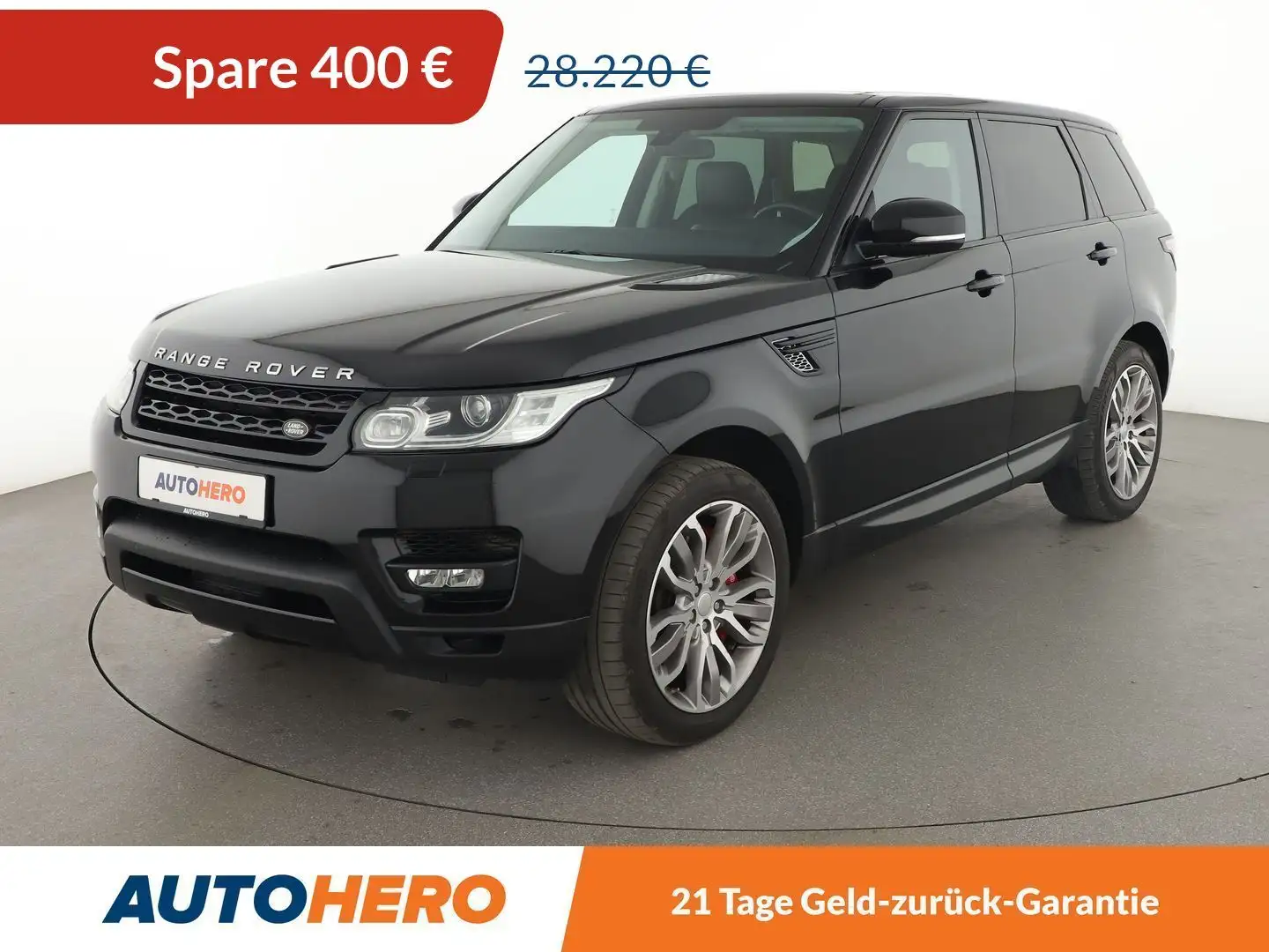Land Rover Range Rover Sport 3.0 SD V6 HSE Dynamic Aut.*NAVI*BI-XENON*TEMPO*CAM Schwarz - 1