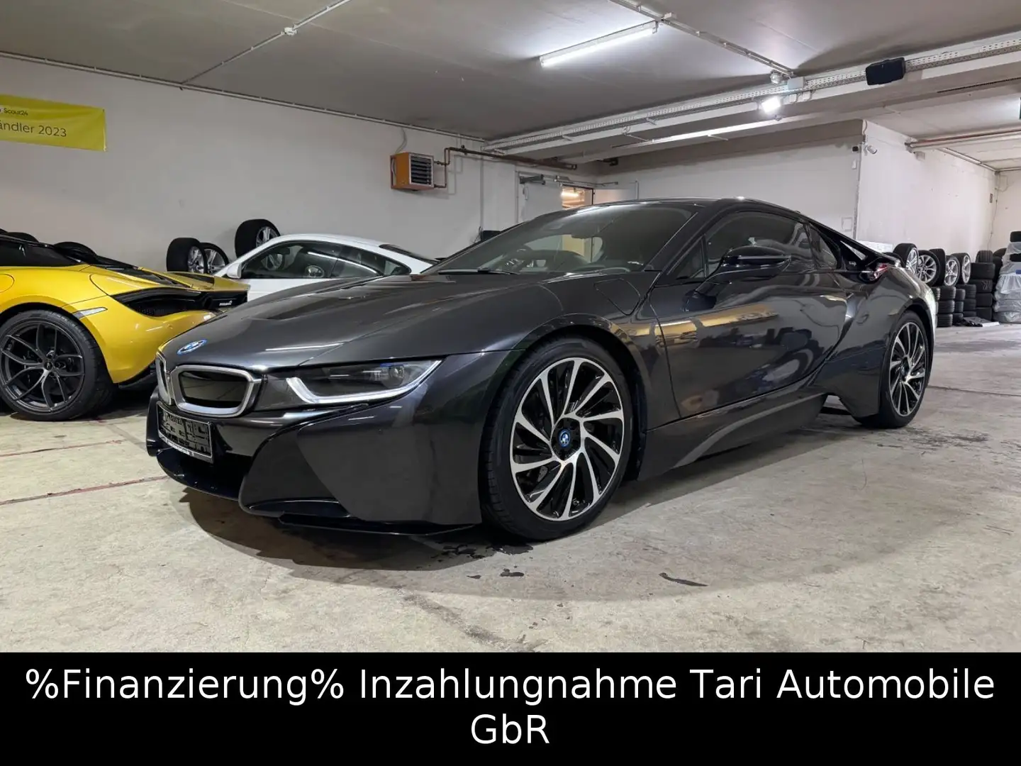BMW i8 Coupé Keyless,Head-Up,ha/ka,DAB,360°,1.Hand Grigio - 2