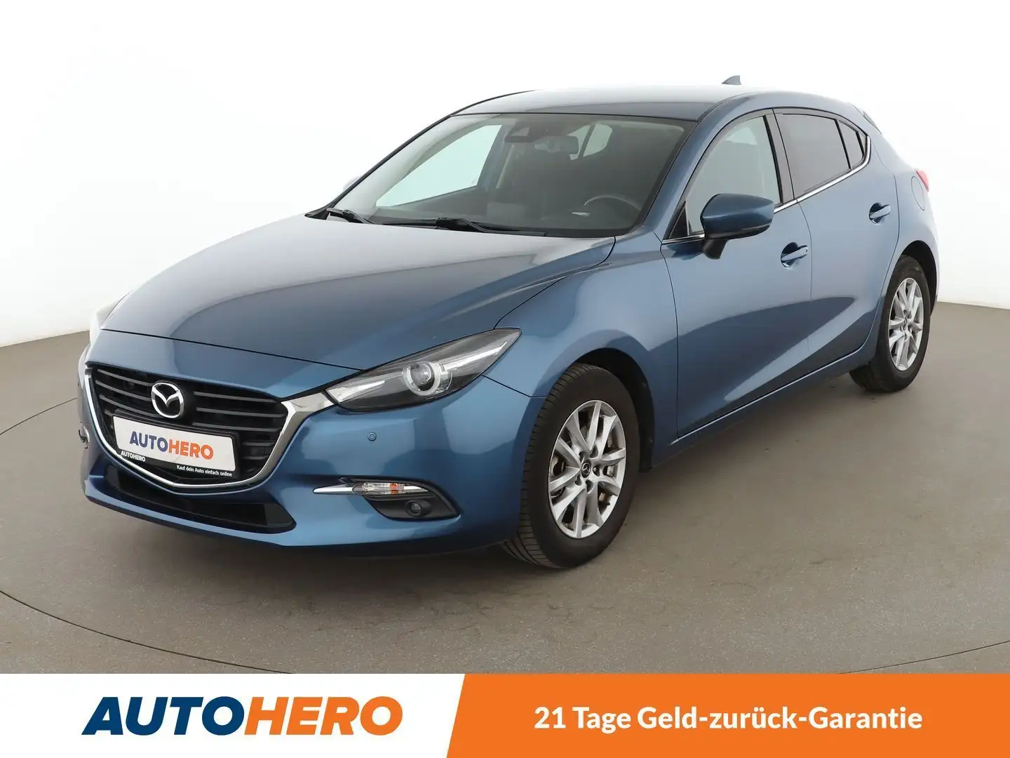 Mazda 3 2.0 Exclusive-Line*NAVI*CAM*TEMPO*PDC*SHZ* Blau - 1