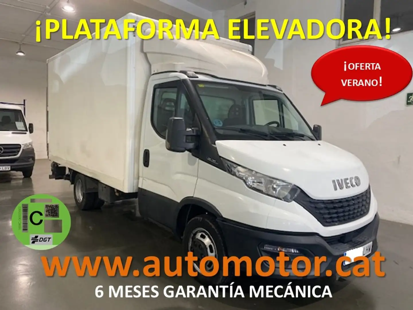 Iveco Daily Chasis Cabina 35C16 3750 160cv PLATAFORMA EL Blanc - 1