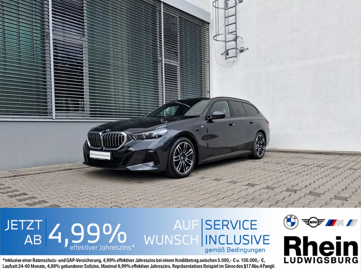 BMW 540 d xDr Tour M Sportpaket LED Navi AHK SHZ Pano Grau - 1