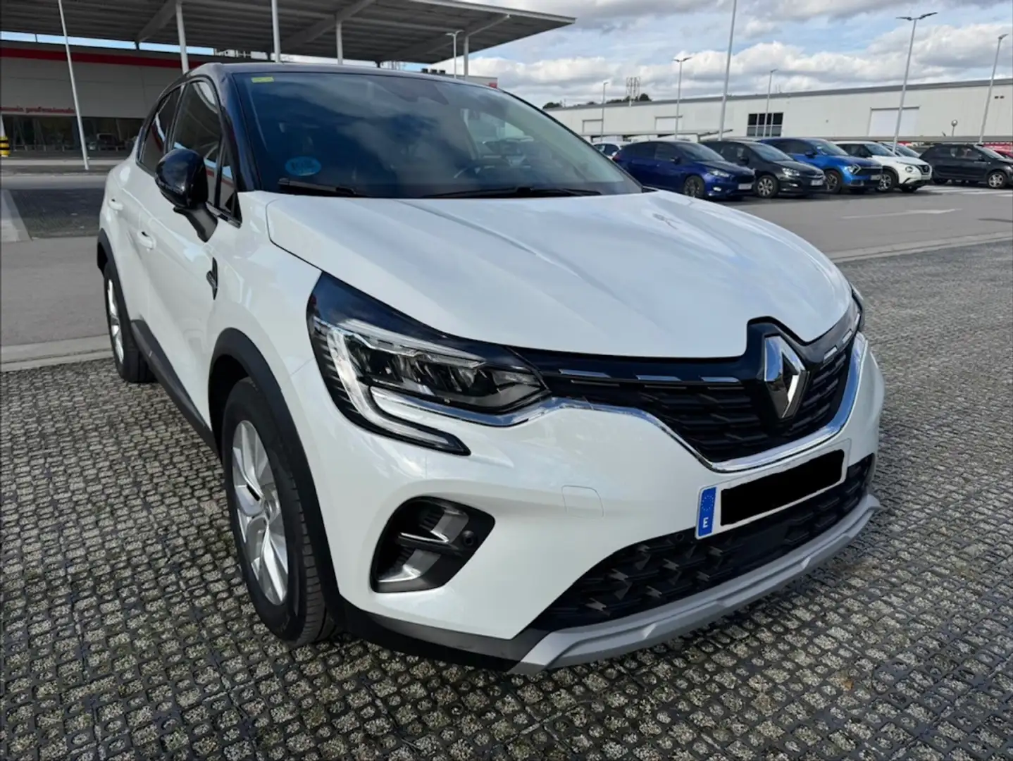 Renault Captur E-TECH Híbrido Enchufable Zen 117kW Blanco - 2