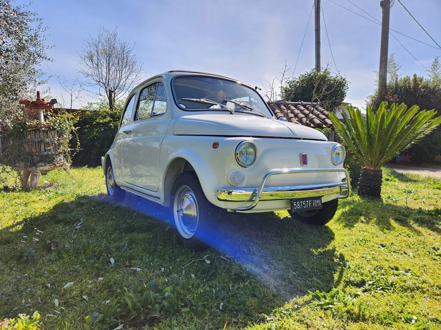 Fiat 500 Blanc - 1