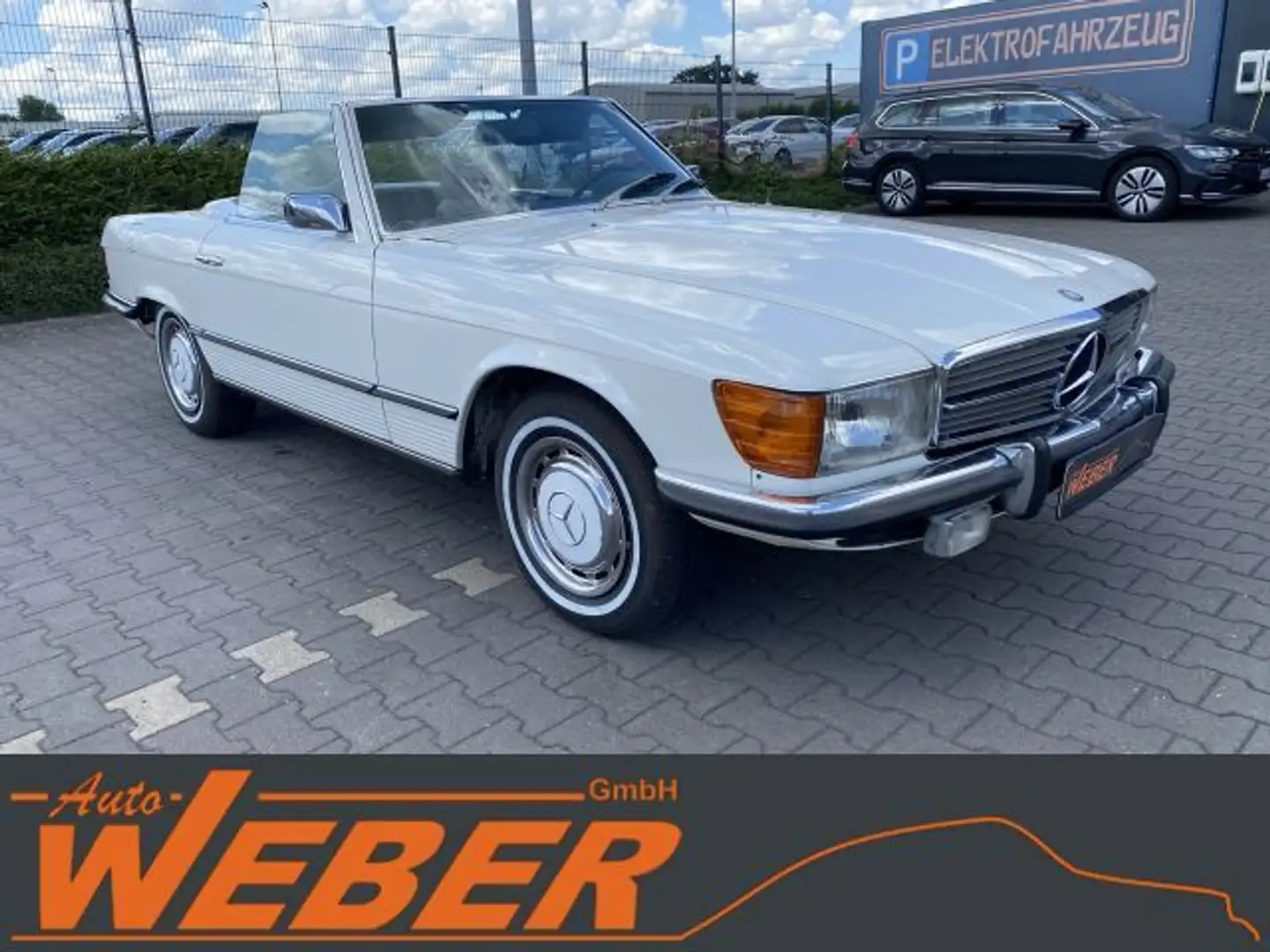 Mercedes-Benz SL 350 Oldtimer W107 H-Kennzeichen Blanc - 2