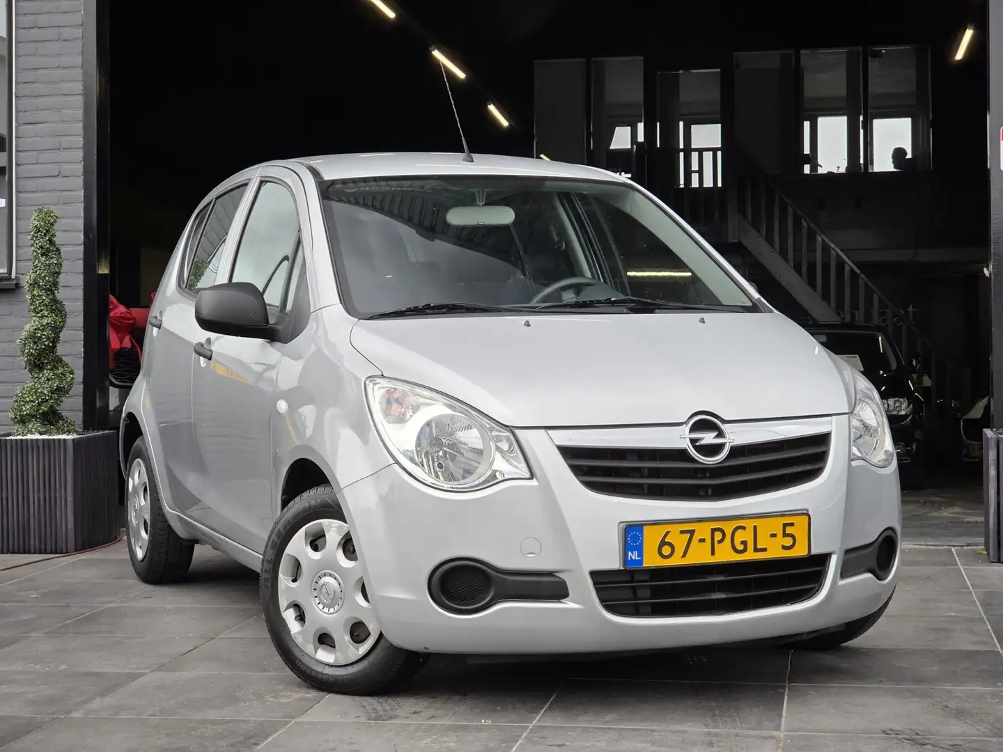 Opel Agila 1.0 Selection|Orig.Nederlands|NAP|APK|Parkeersens Grijs - 2