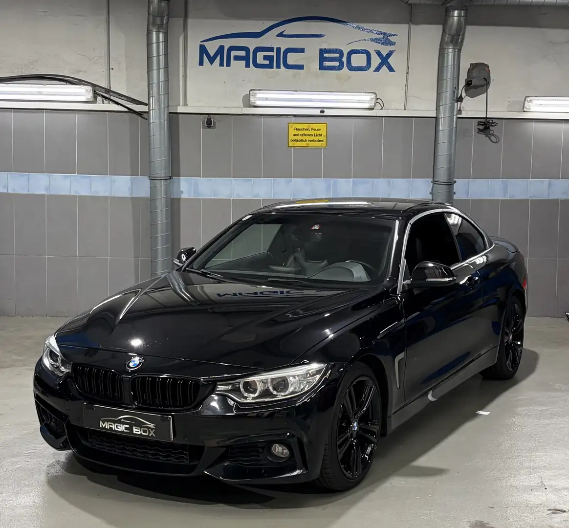 BMW 420 440i-Look*M-Paket*19-Zoll*Licht-Paket*Nackenheizun Schwarz - 2
