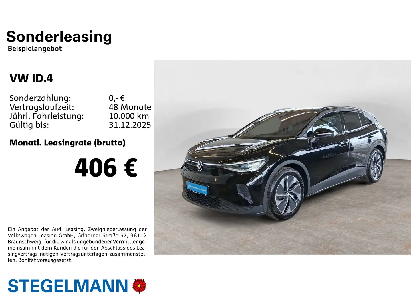 Volkswagen ID.4 Pro 4M 210kW/77kWh Infotainment *Pano*Navi* Schwarz - 2