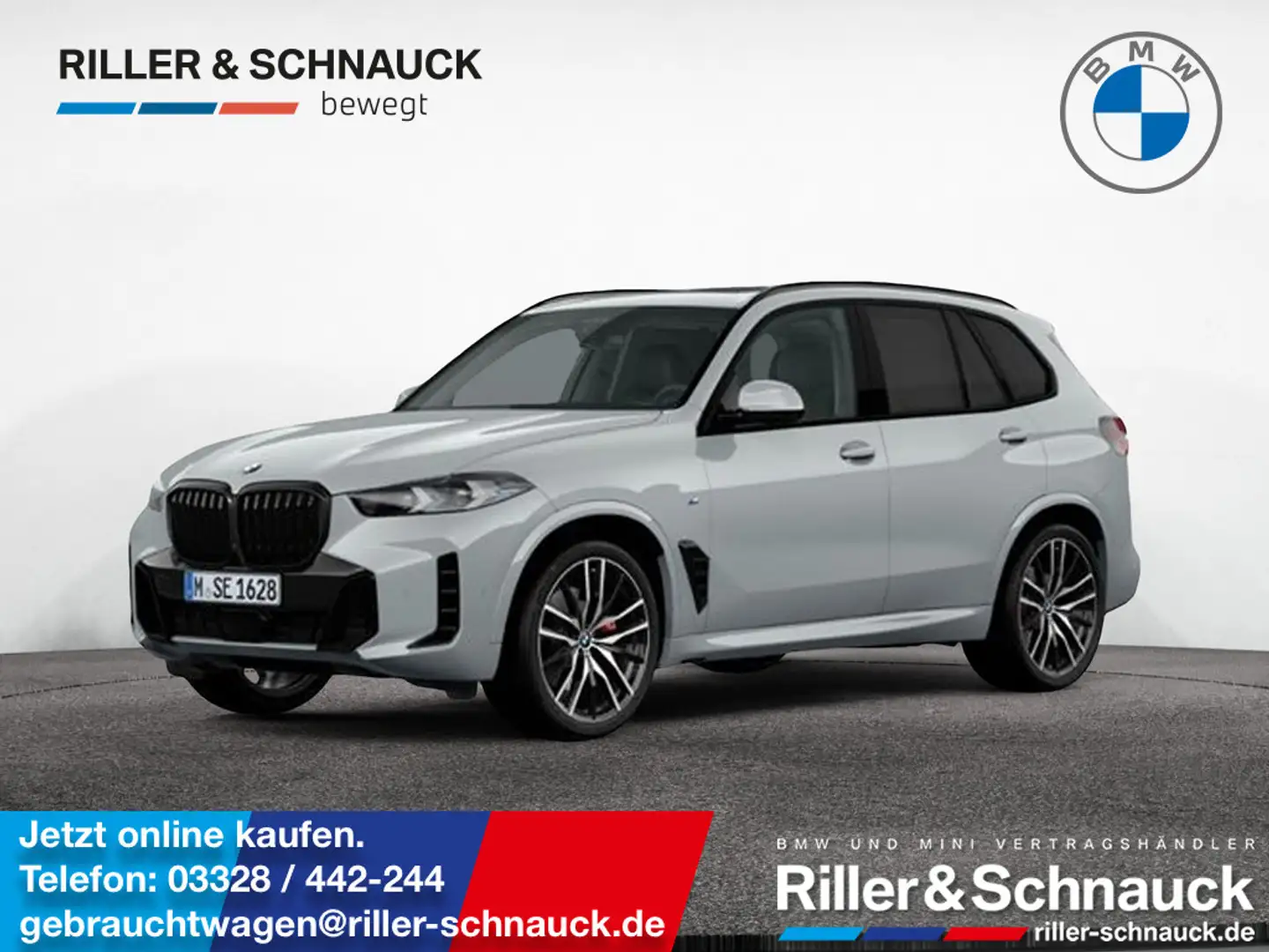 BMW X5 xDrive 30d M Sport Pro 22 ZOLL+AHK+PANO+HK Grau - 1