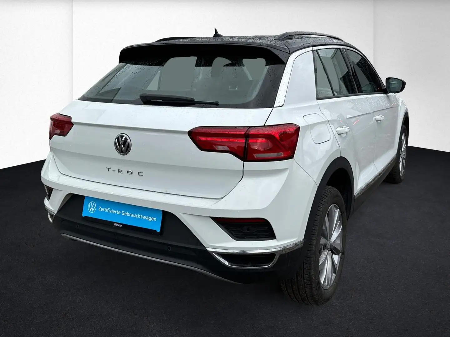 Volkswagen T-Roc Style 1.0 l TSI Rükfahrkamera+ACC+Clima+Si Weiß - 2