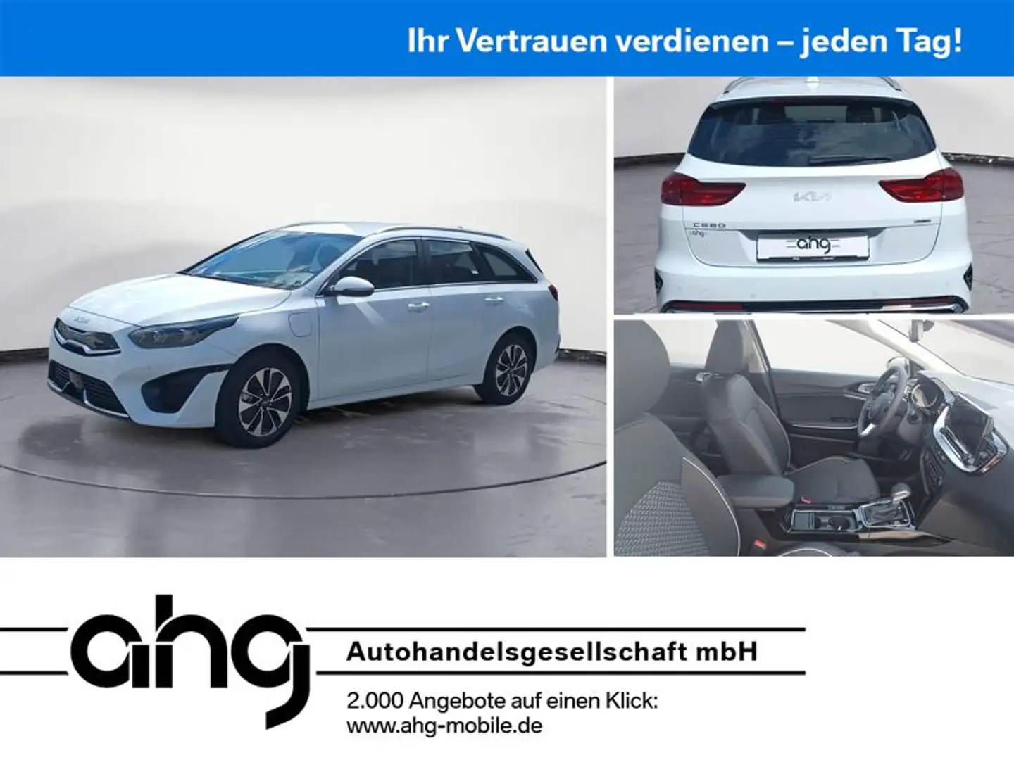 Kia Ceed SW / cee'd SW Ceed Sportswagon PHEV 1.6 Spirit Plugin Hybrid Weiß - 1