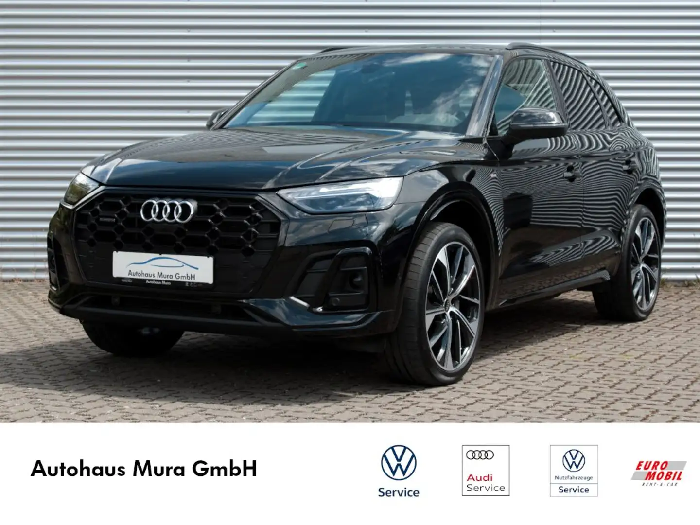 Audi Q5 TFSI e S line 55TFSI AHK PANO B&O OLED AID Noir - 1