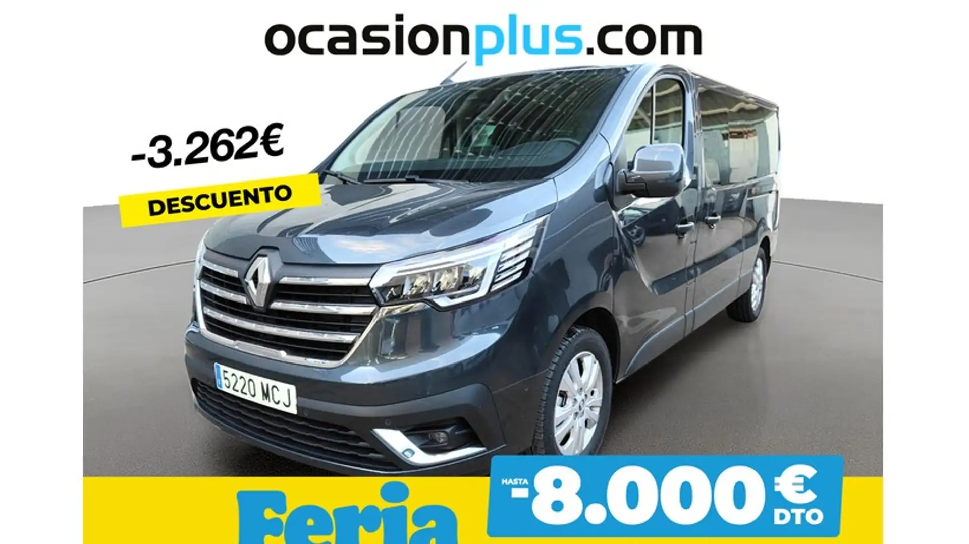 Renault Trafic Piso Cabina L2 Energy BluedCi 110kW Gris - 1