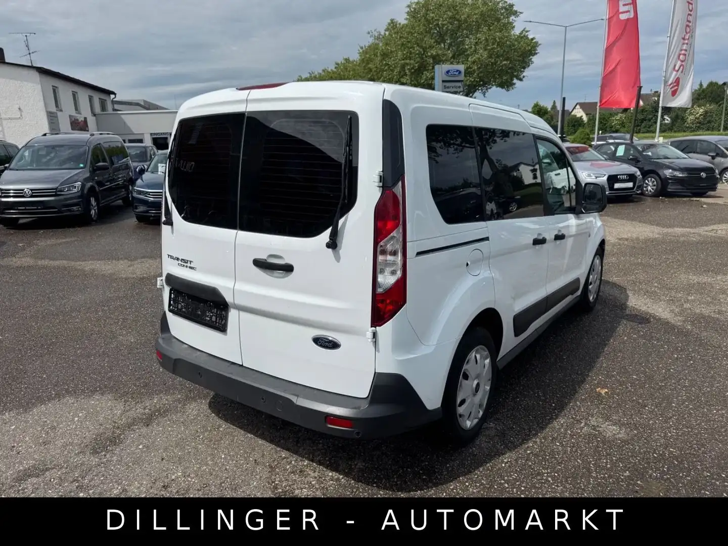 Ford Transit Connect 1.5 TDCi AUTOMATIK 3-Sitze Klima Weiß - 2
