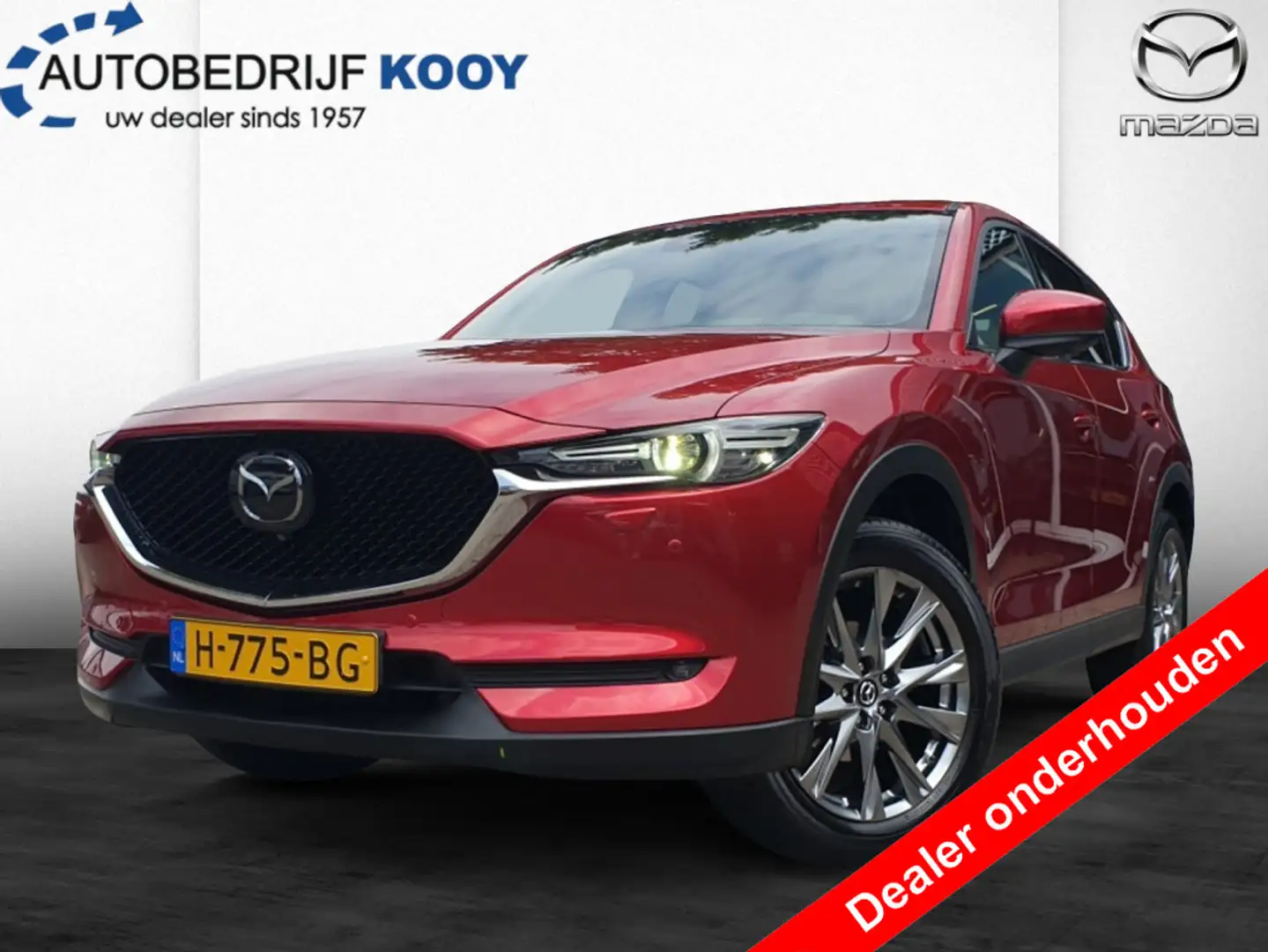 Mazda CX-5 2.0 165 Signature 360 camera / Leder Carplay-Andro Rot - 1