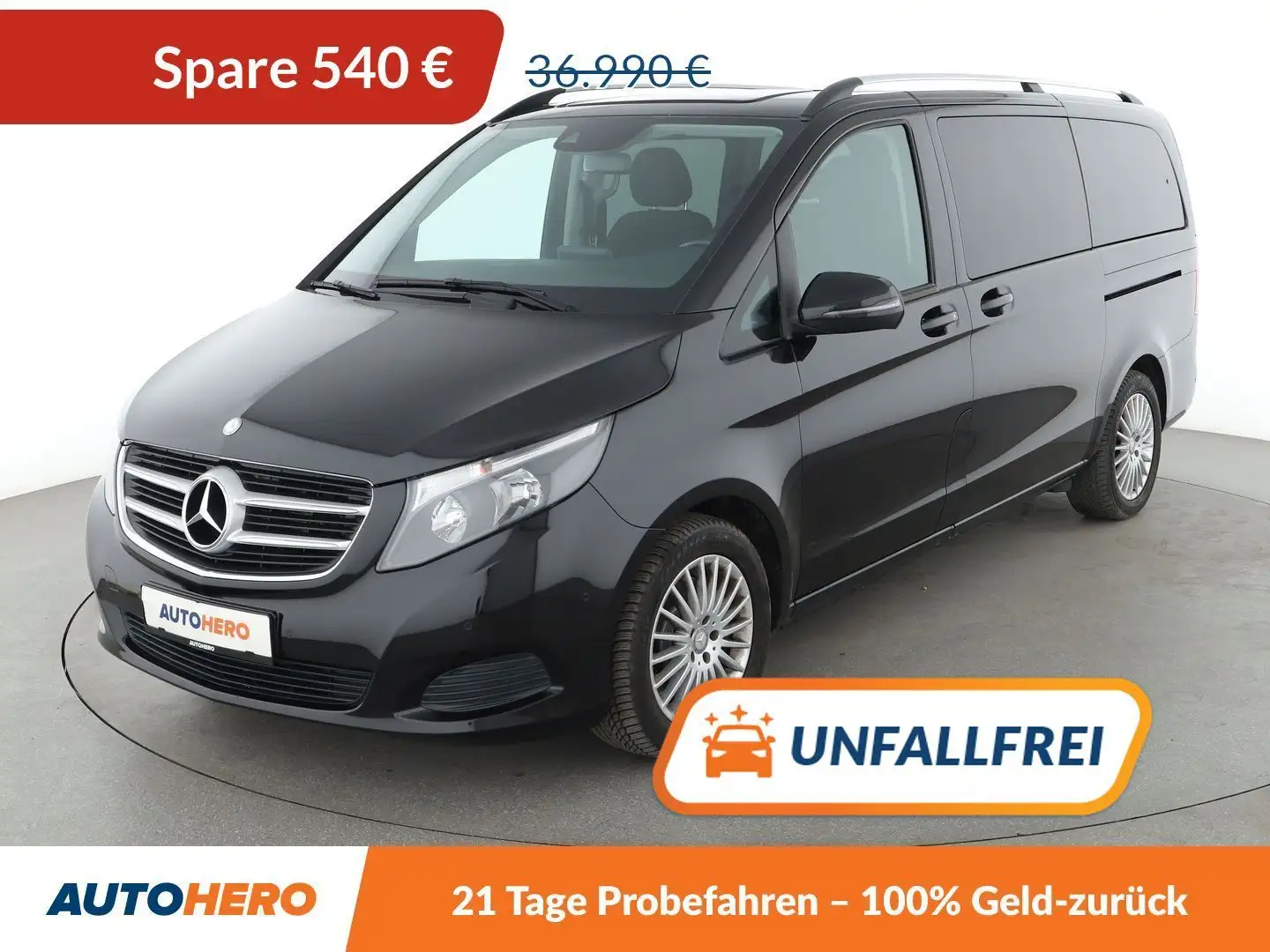 Mercedes-Benz V 250 d lang BlueTEC Edition*CAM*TEMPO* Schwarz - 1