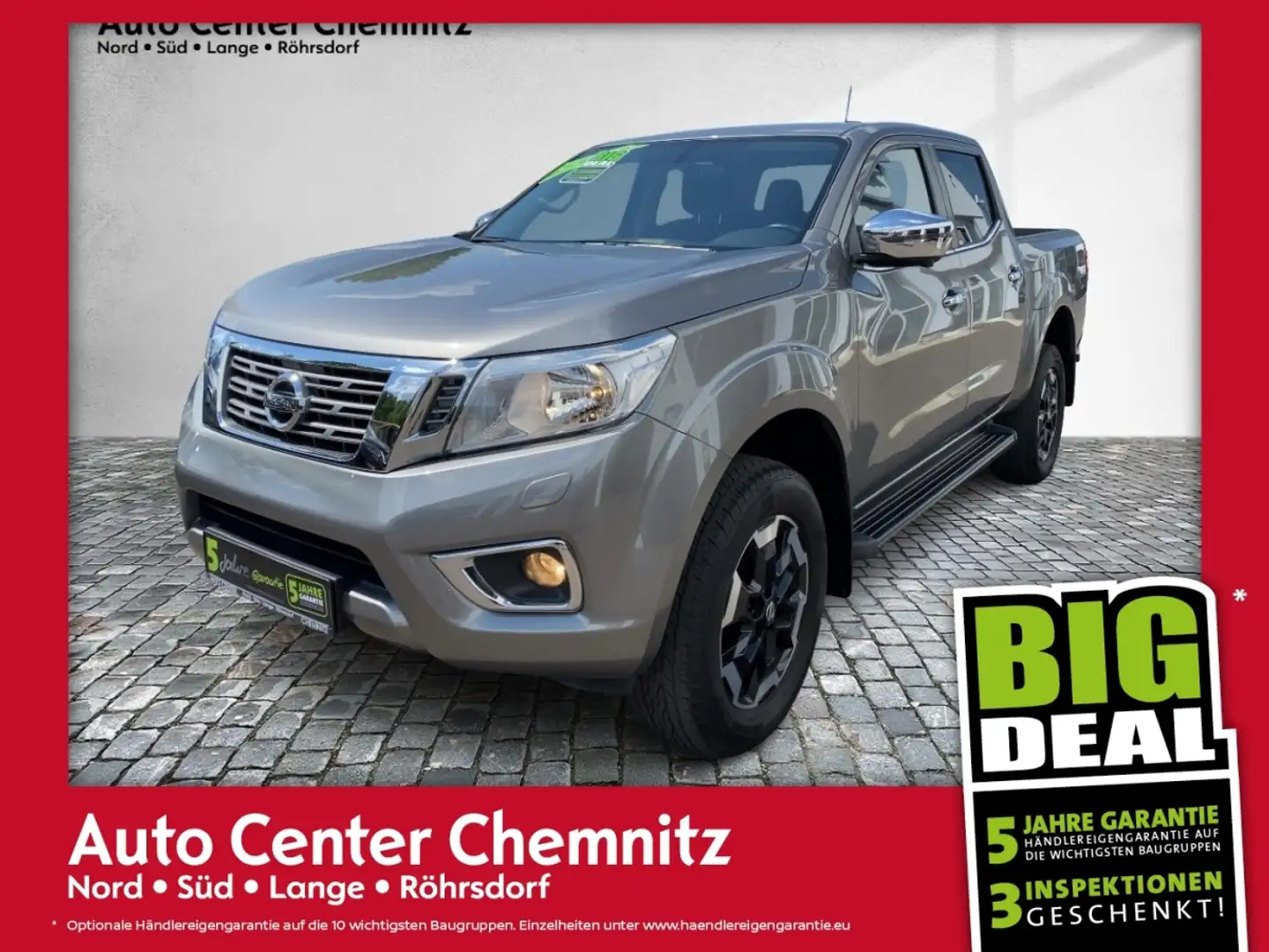 Nissan Navara NP300 4x4 2.3 dCi N-Connecta Navi/SHZ/AHZV Grau - 1