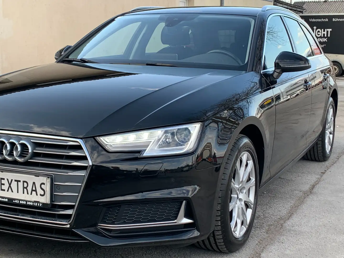 Audi A4 35 TDI sport, ÖAMTC Pickerl, wenig Kilometer Schwarz - 1