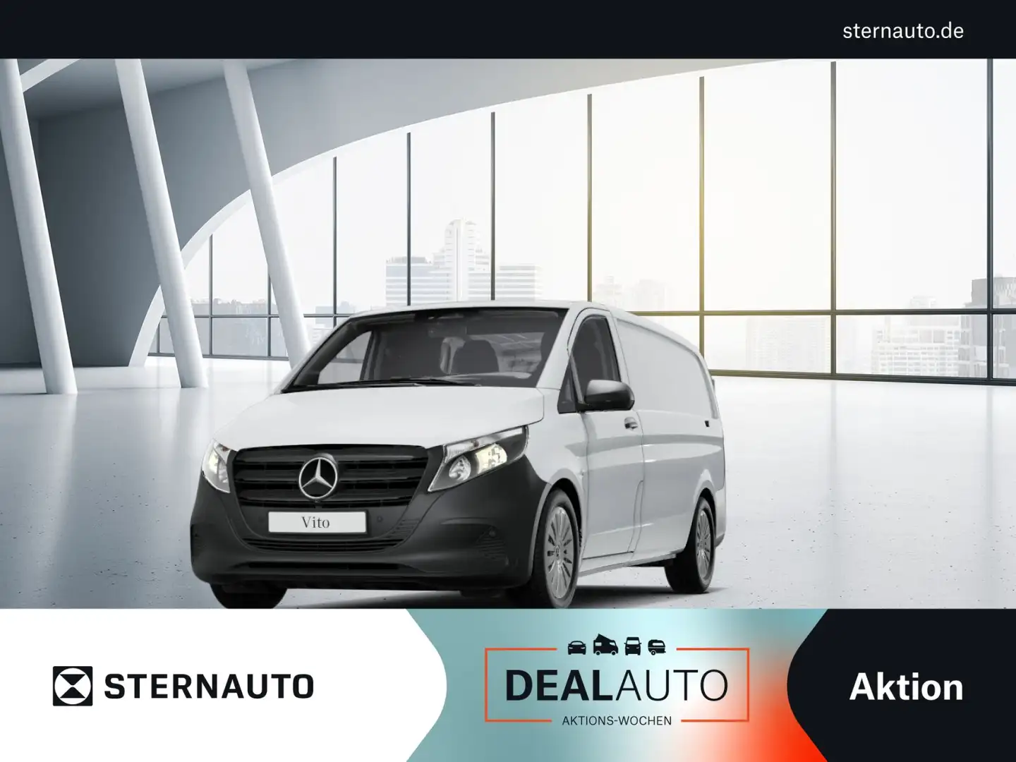 Mercedes-Benz Vito Vito 116 CDI KA Lang Pro/Kamera/Navi/Klima/MBUX Weiß - 1