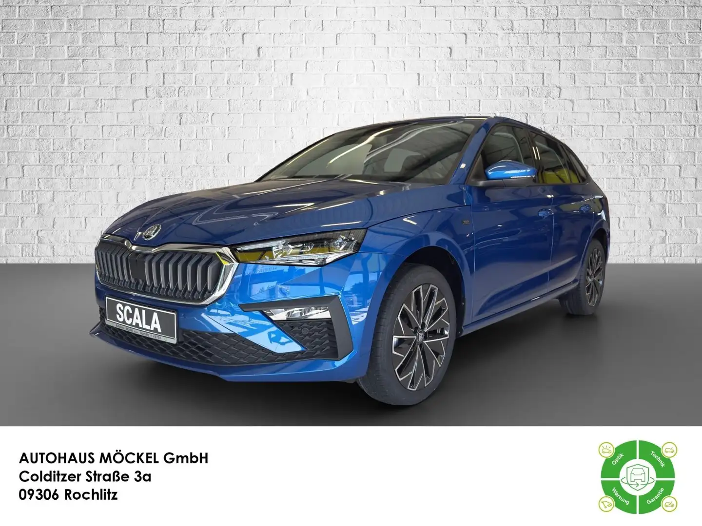 Skoda Scala 1.0 TSI 85 kW Tour MATRIX/PDC/SmartLink Blau - 1