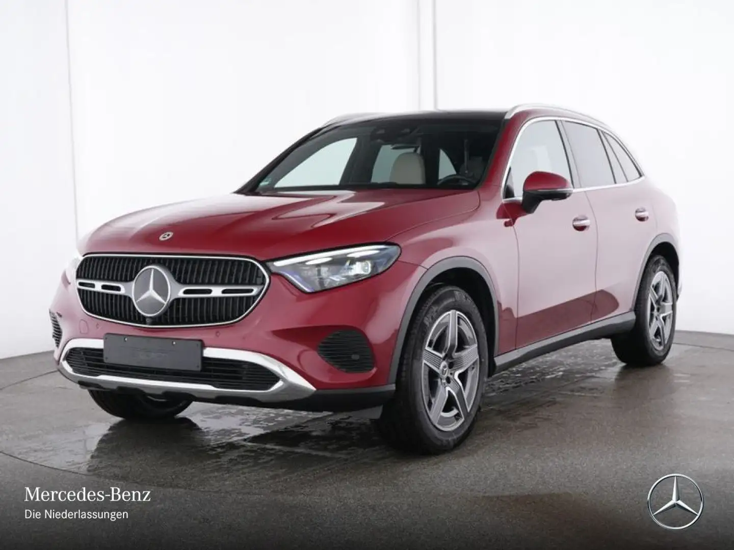 Mercedes-Benz GLC 300 4M AVANTG+PANO+AHK+STHZG+BURMESTER+KEYLESS Rot - 2