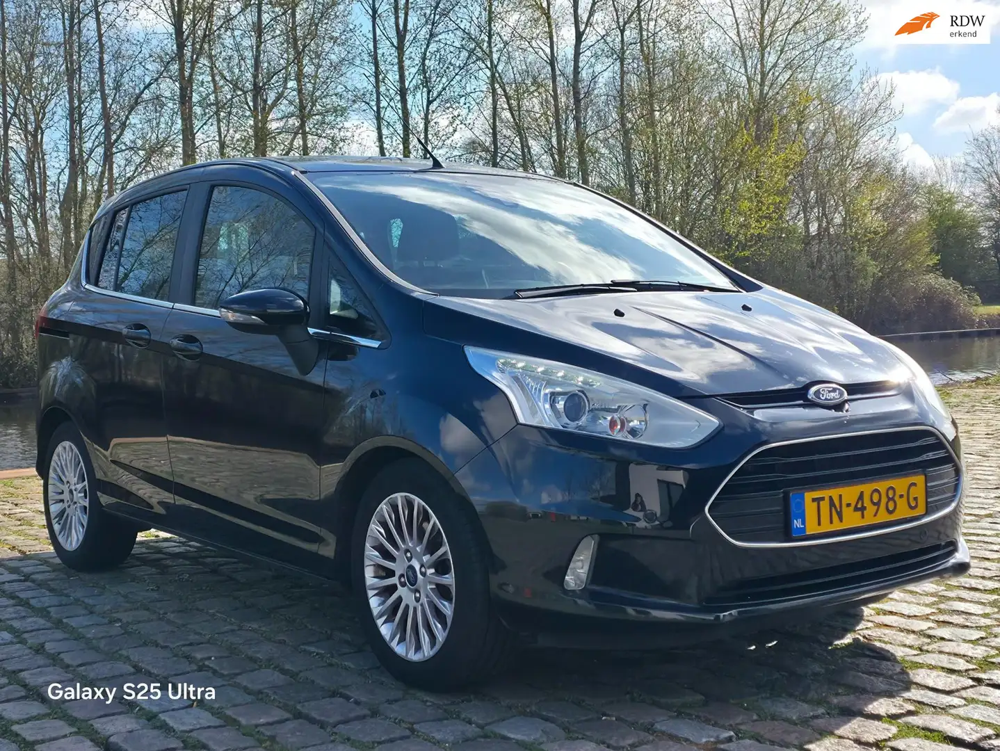 Ford B-Max 1.0 EcoBoost Titanium Start stop 1e eigenaar volle Zwart - 1