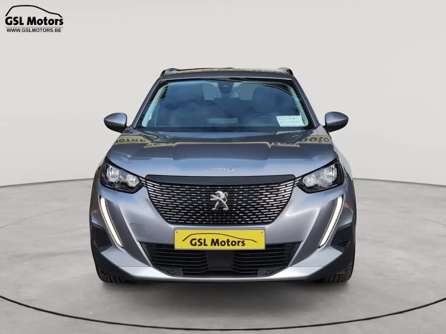 Peugeot 2008 1.2i 100cv gris métal 01/22 84.981km GPS Cruise Gris - 2