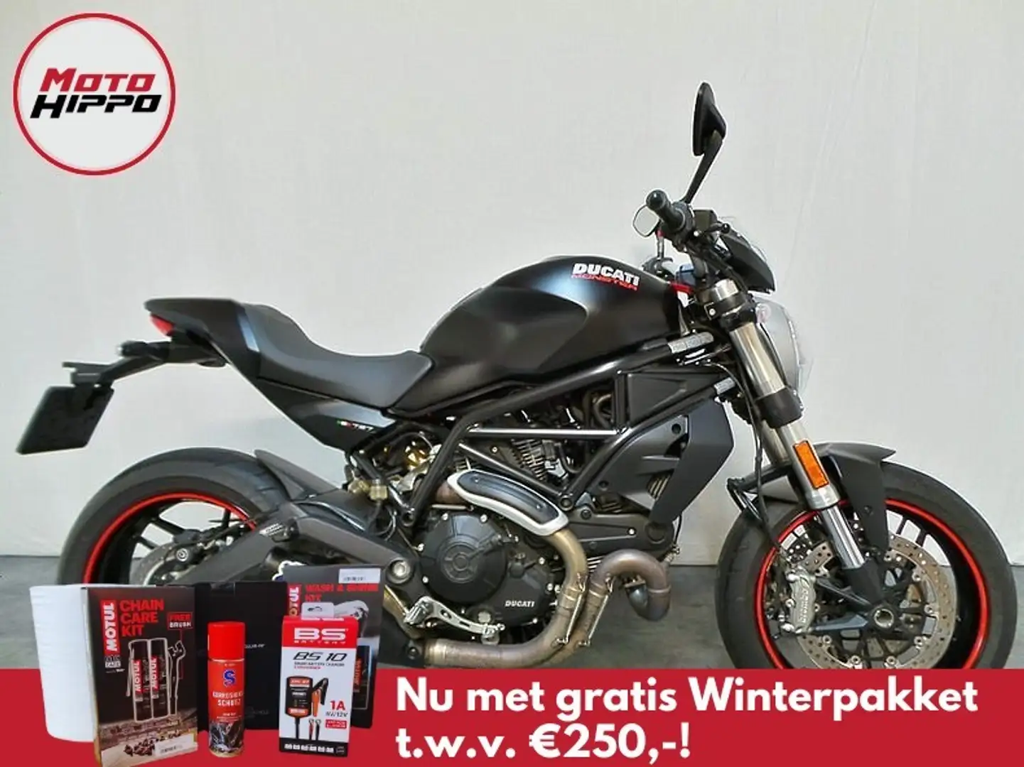 Ducati Monster 797 + Zwart - 1