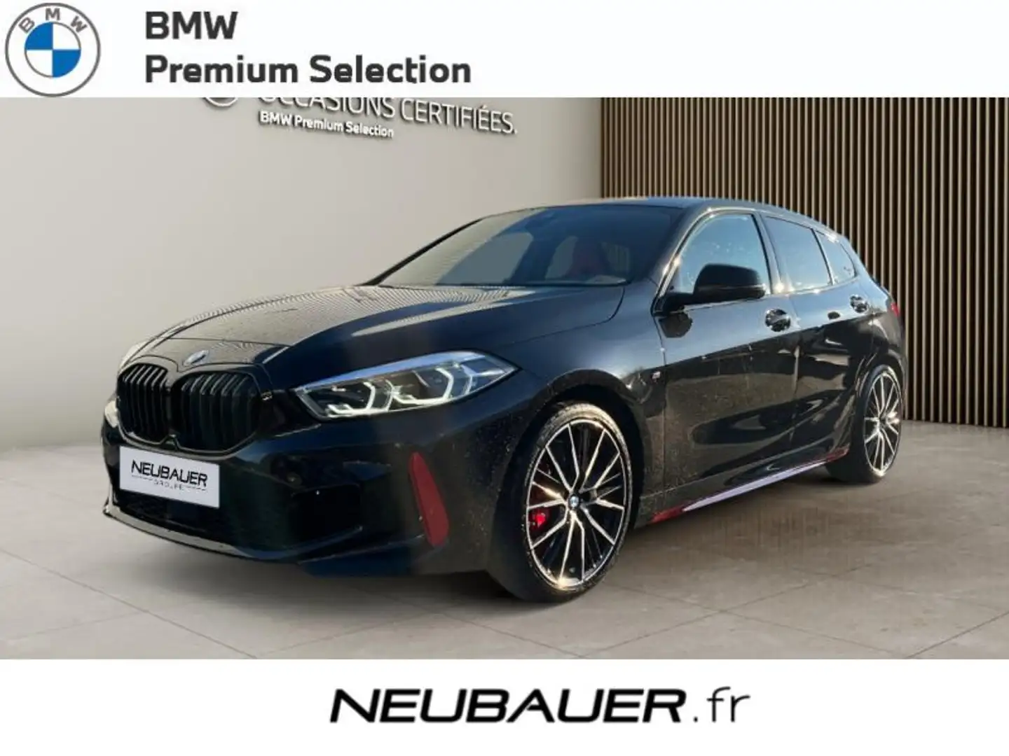 BMW 128 128tiA 265ch Noir - 1