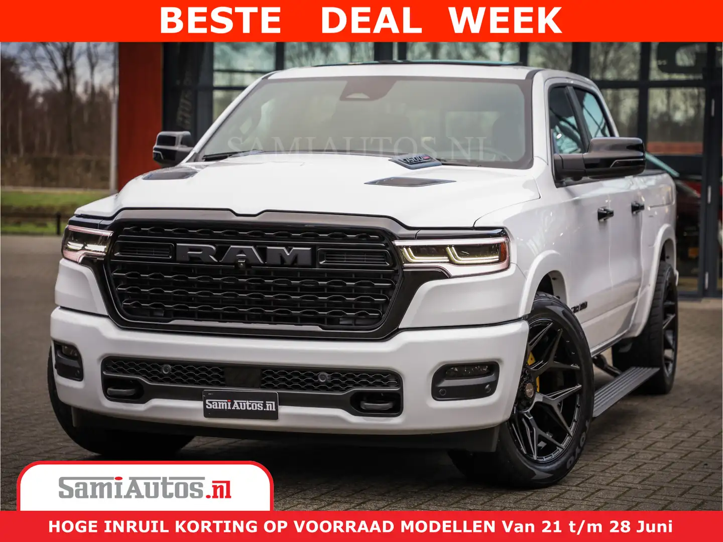 Dodge RAM 1500 Limited Night High Output 540HP 706Nm | Massa Blanc - 1