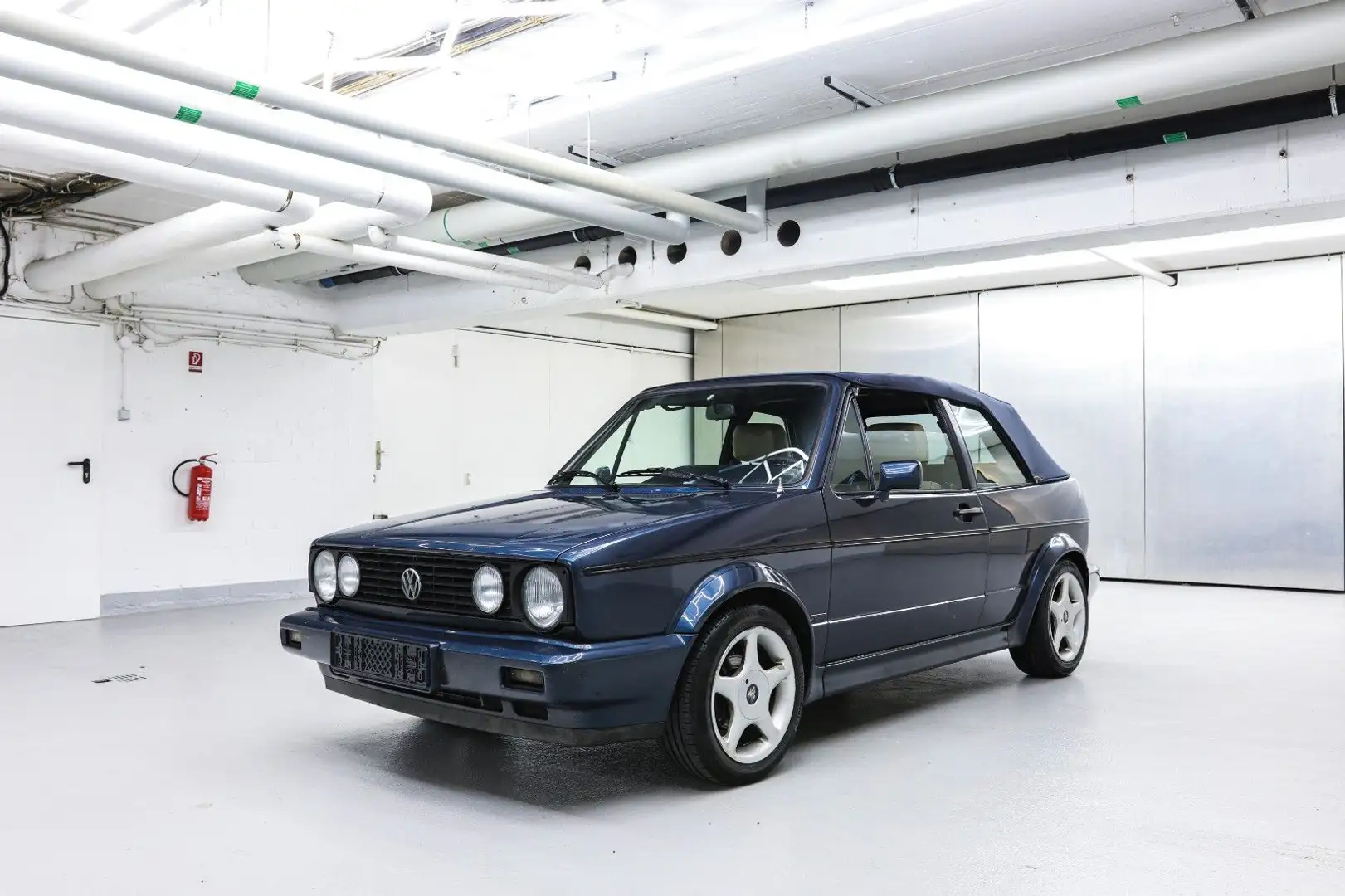 Volkswagen Golf Cabrio Classicline Leder Bleu - 1