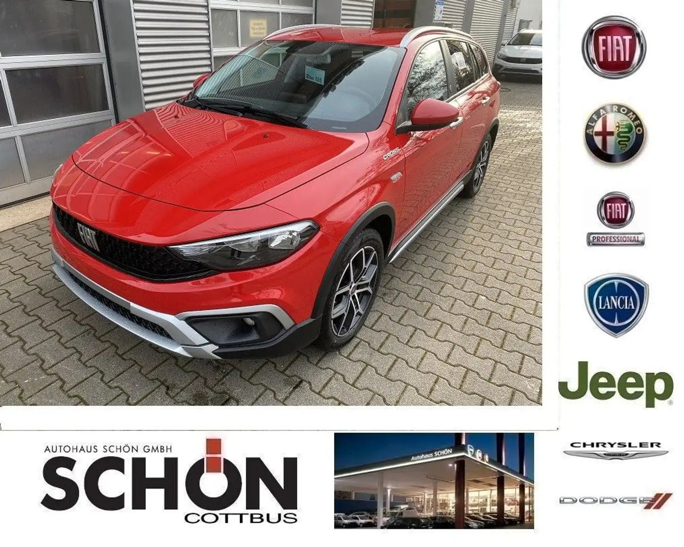 Fiat Tipo Kombi 1.6 MultiJet (RED) Rot - 1