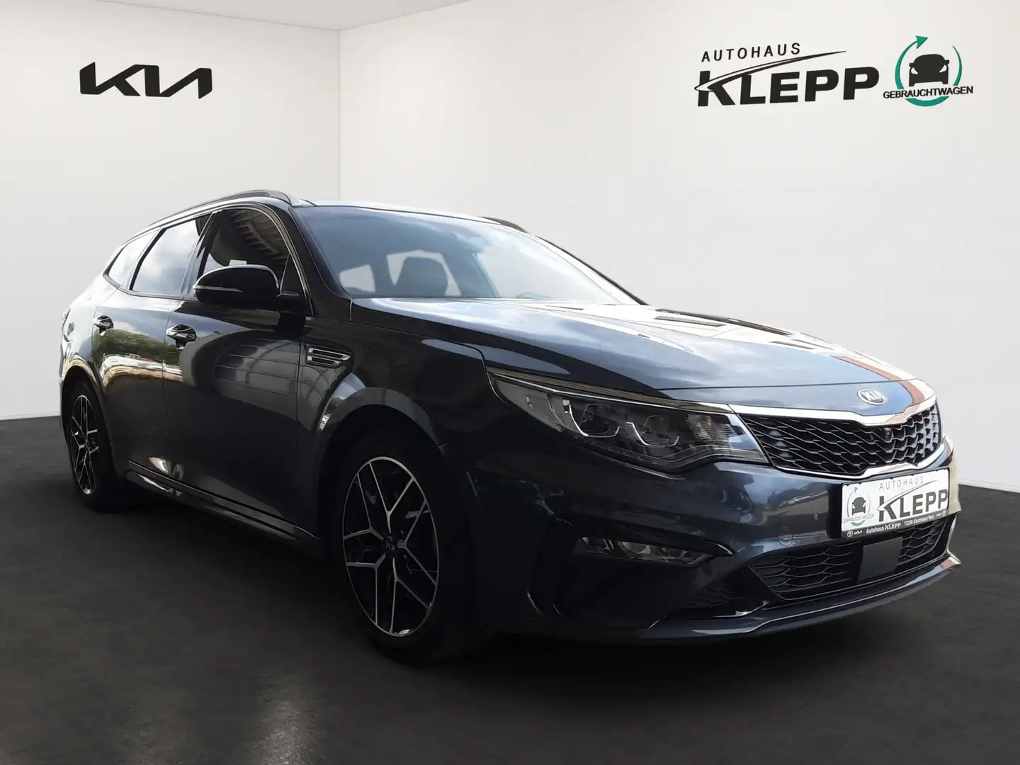 Kia Optima SW 1.6 T GT-Line DCT Tech LS Grijs - 2